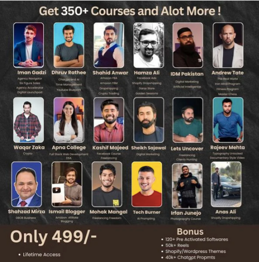 350+ Life Changing Courses